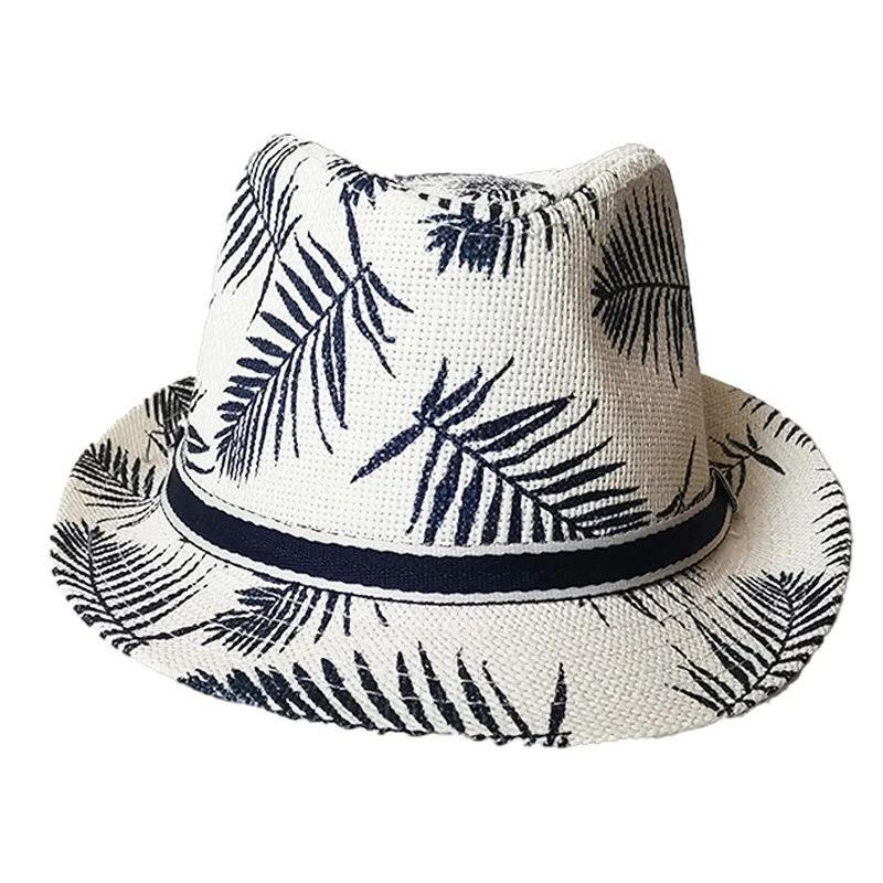 Férfi Straw Fedora
