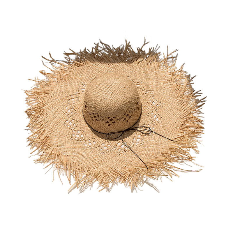 New Arrival Lady Light Weight Raffia Summer Sun Hat